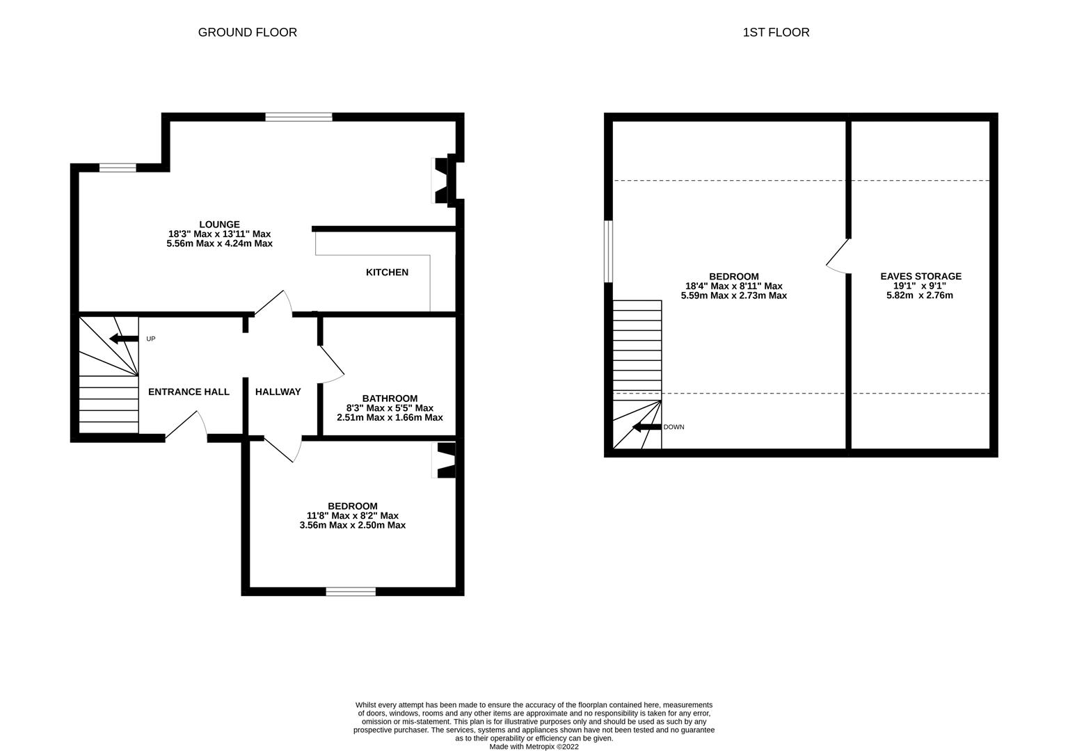 Floorplan for Falkner Street, Gloucester