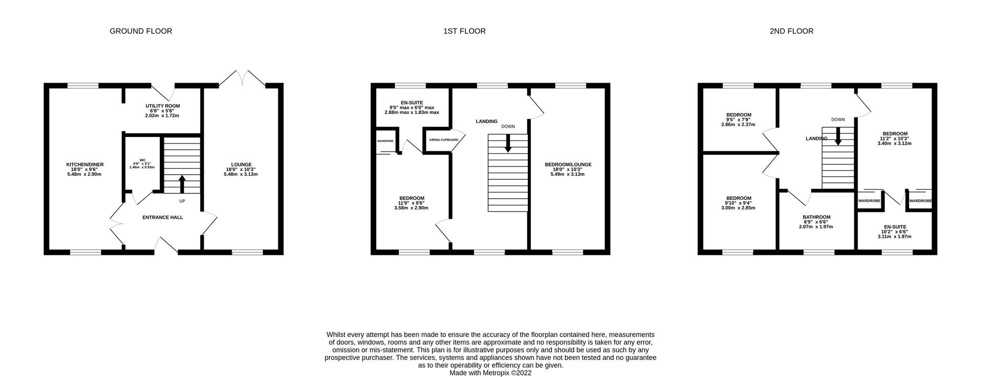 Floorplan for Secunda Way, Hempsted, Gloucester