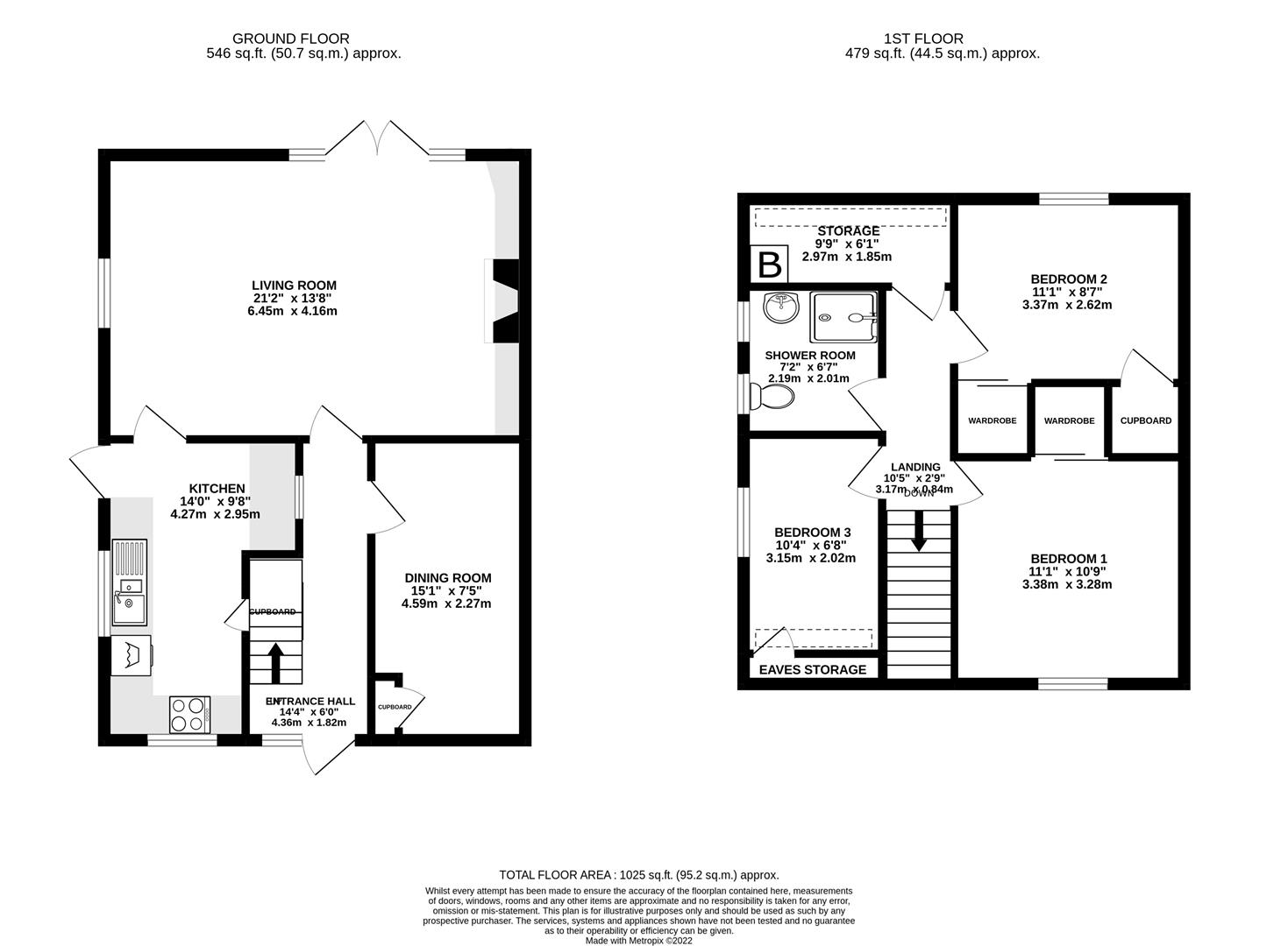 Floorplan for Narles Road, Cambridge, Gloucester
