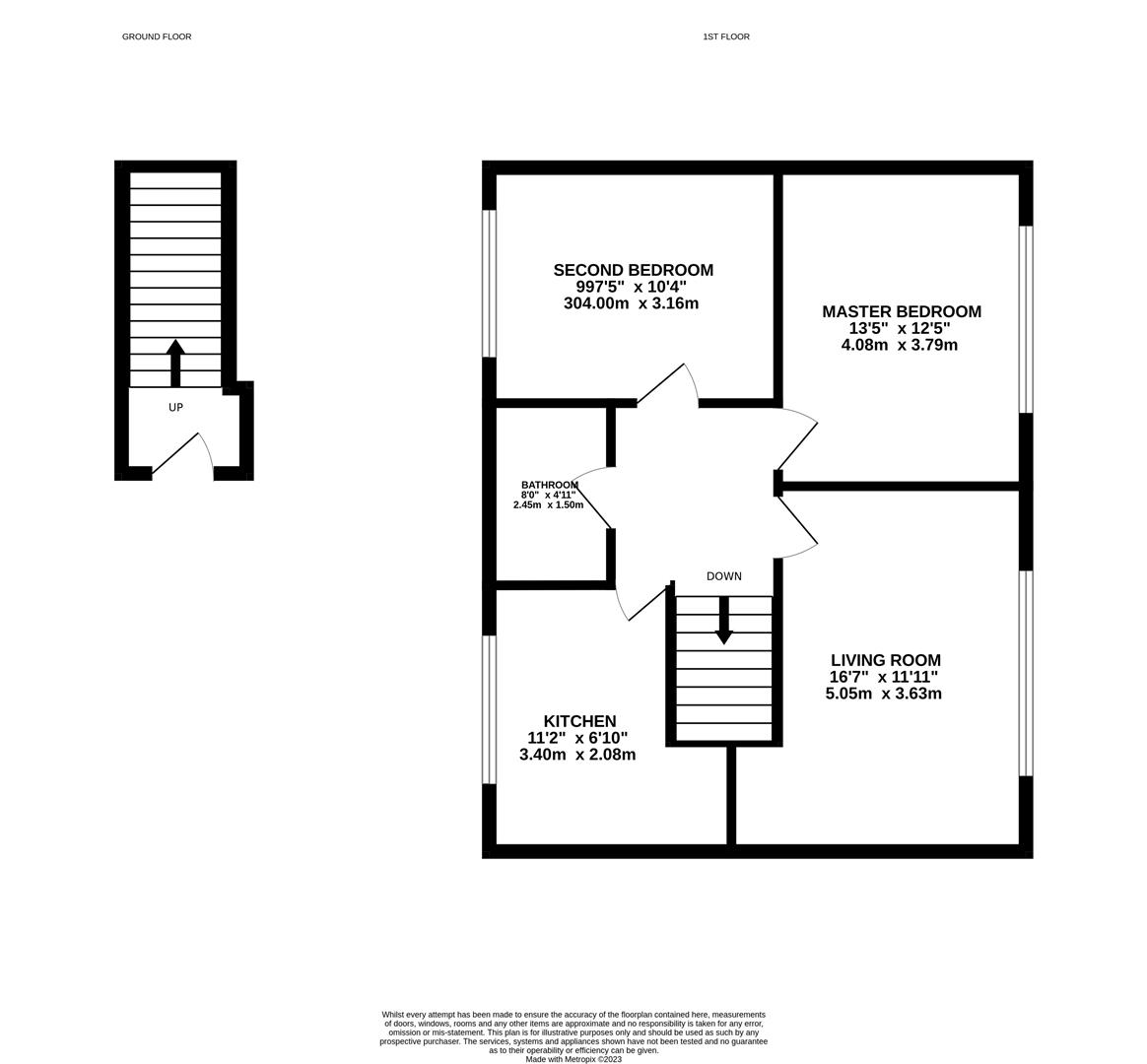 Floorplan for Bartholomew Close, Ashleworth, Gloucester