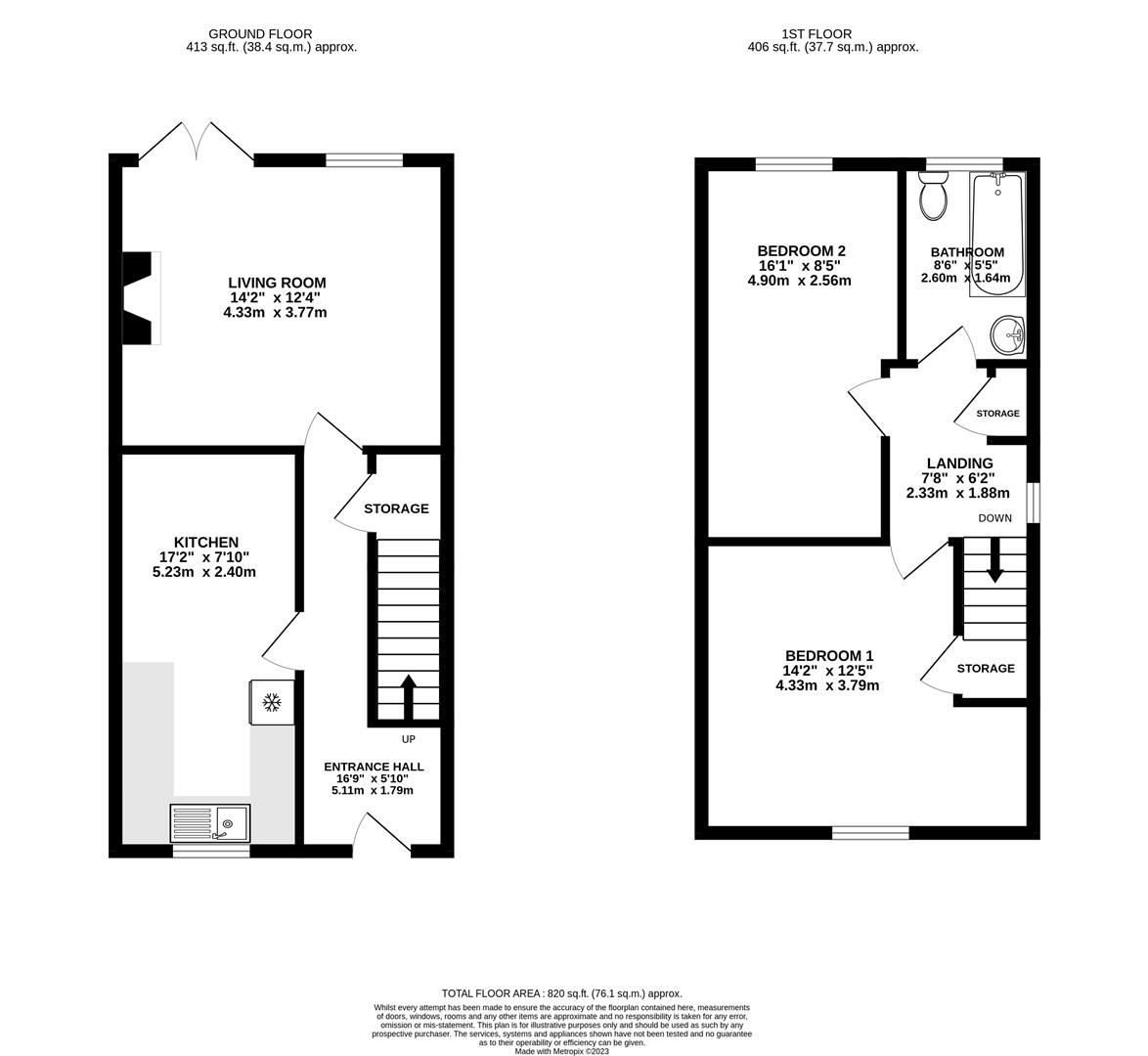 Floorplan for Cedar Gardens, Stonehouse