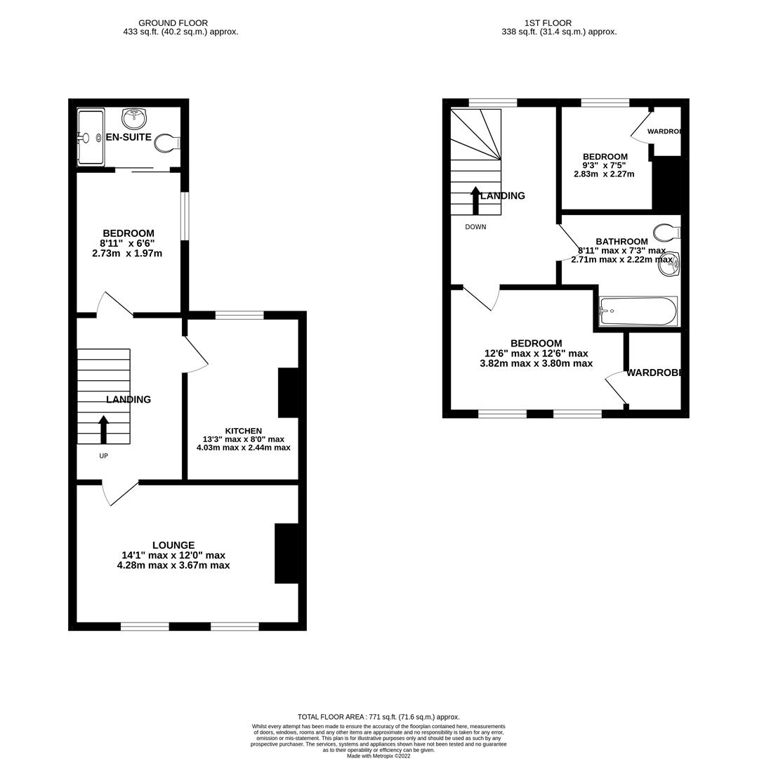 Floorplan for Oxford Street, Gloucester