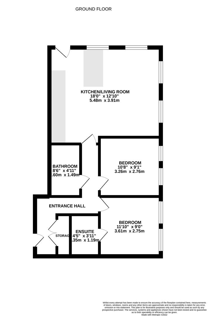 Floorplan for Vinings Warehouse, Gloucester Docks
