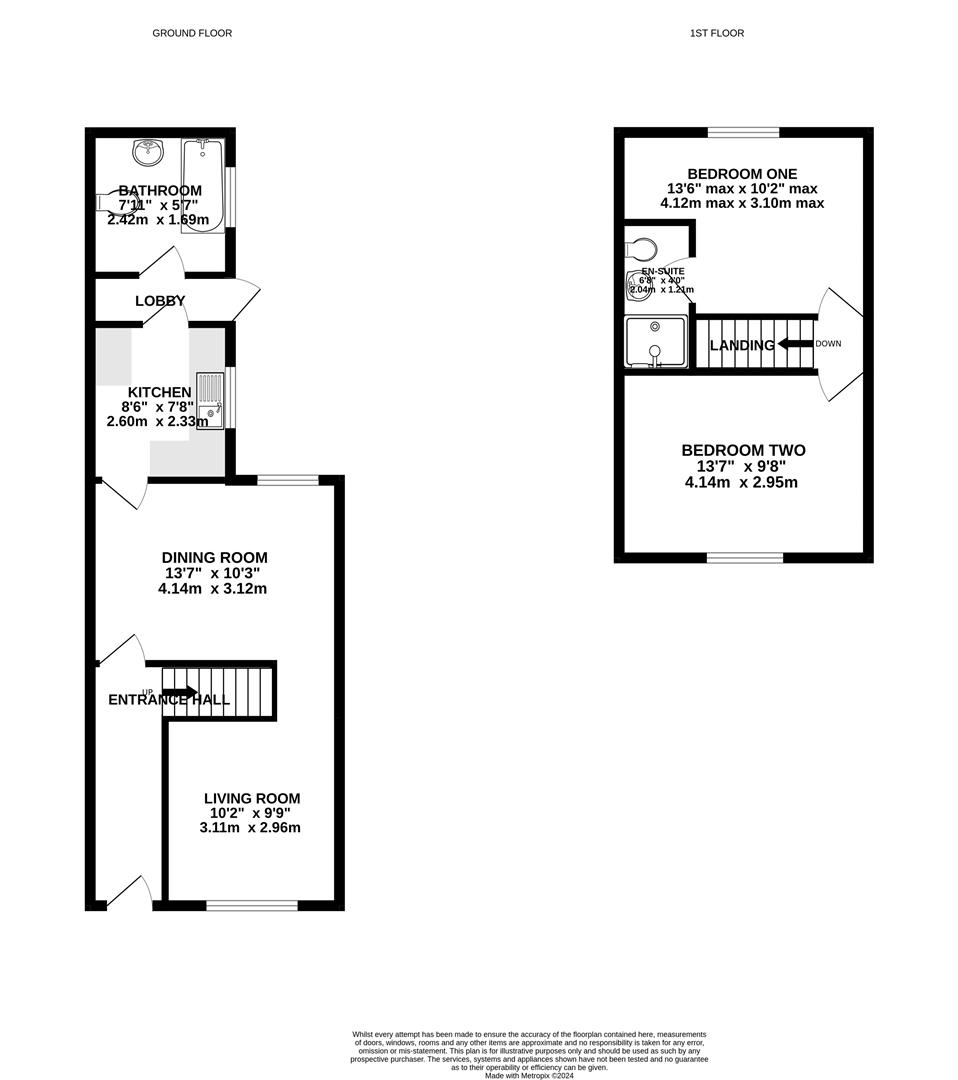 Floorplan for Cecil Road, Gloucester