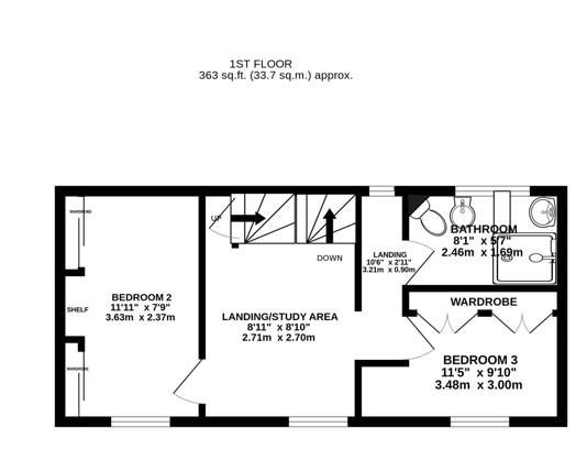 Floorplan for Gloucester Road, Stonehouse