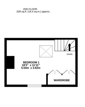 Floorplan for Gloucester Road, Stonehouse
