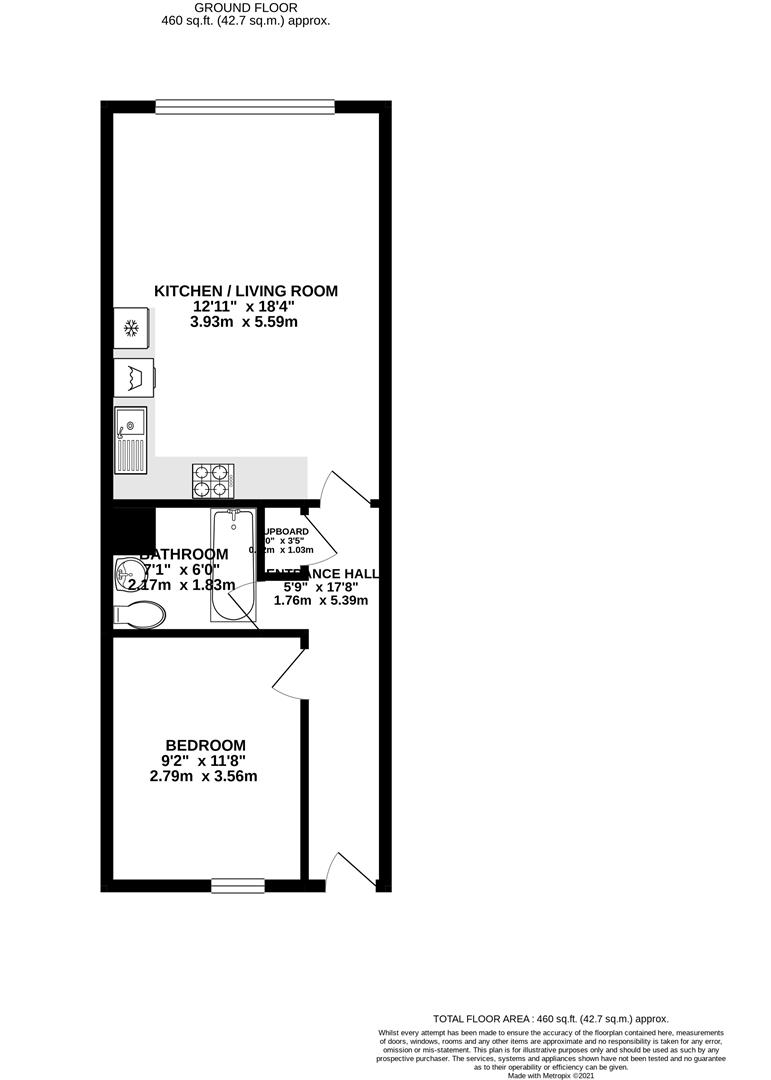 Floorplan for Merchants Quay, Gloucester Docks