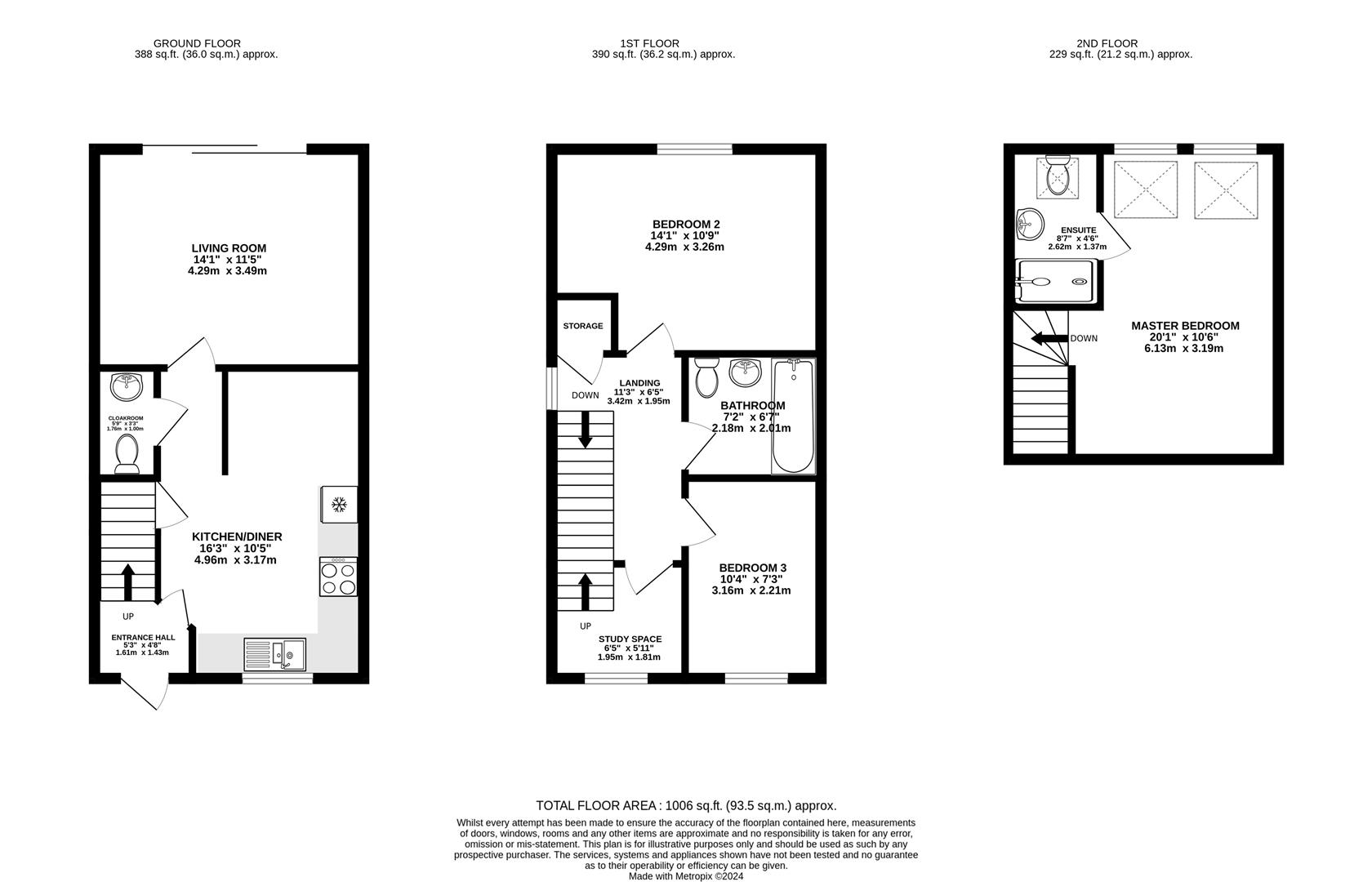 Floorplan for Great Oldbury Drive, Great Oldbury, Stonehouse