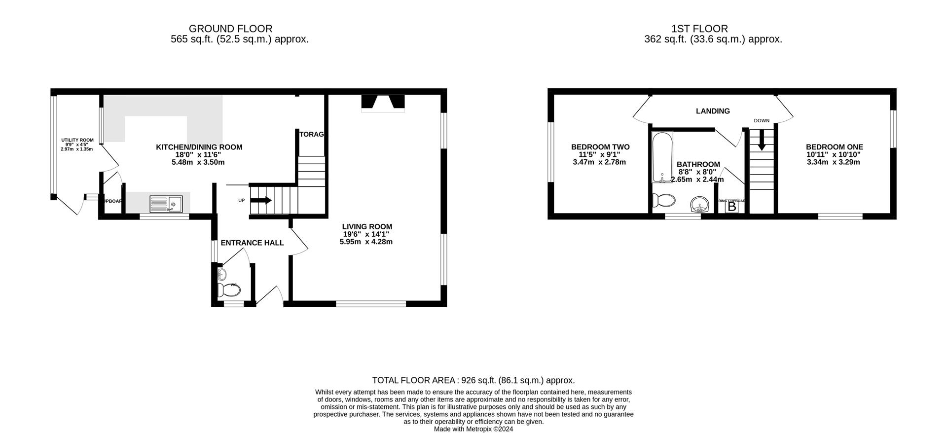 Floorplan for Shurdington Road, Brockworth, Gloucester