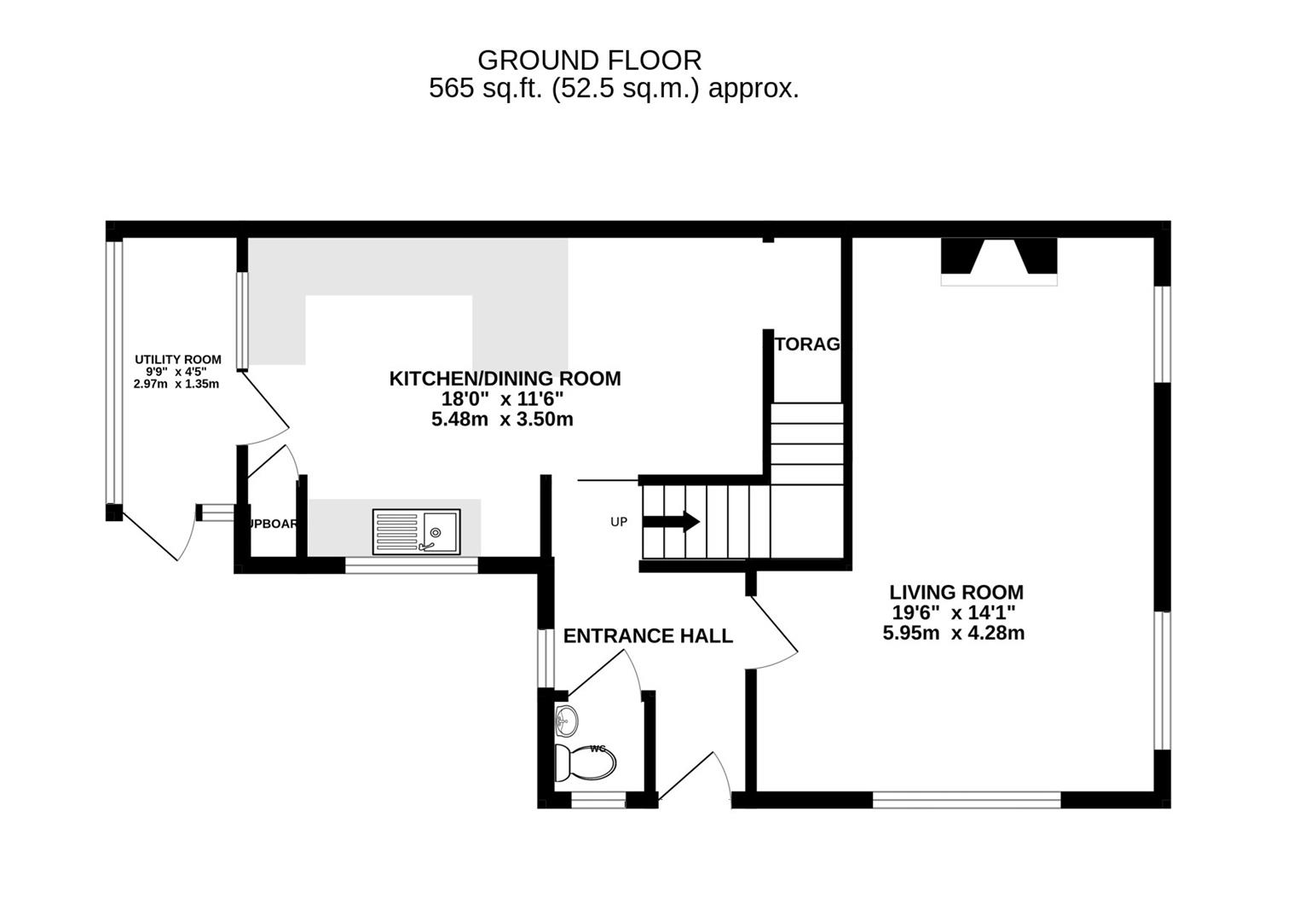Floorplan for Shurdington Road, Brockworth, Gloucester