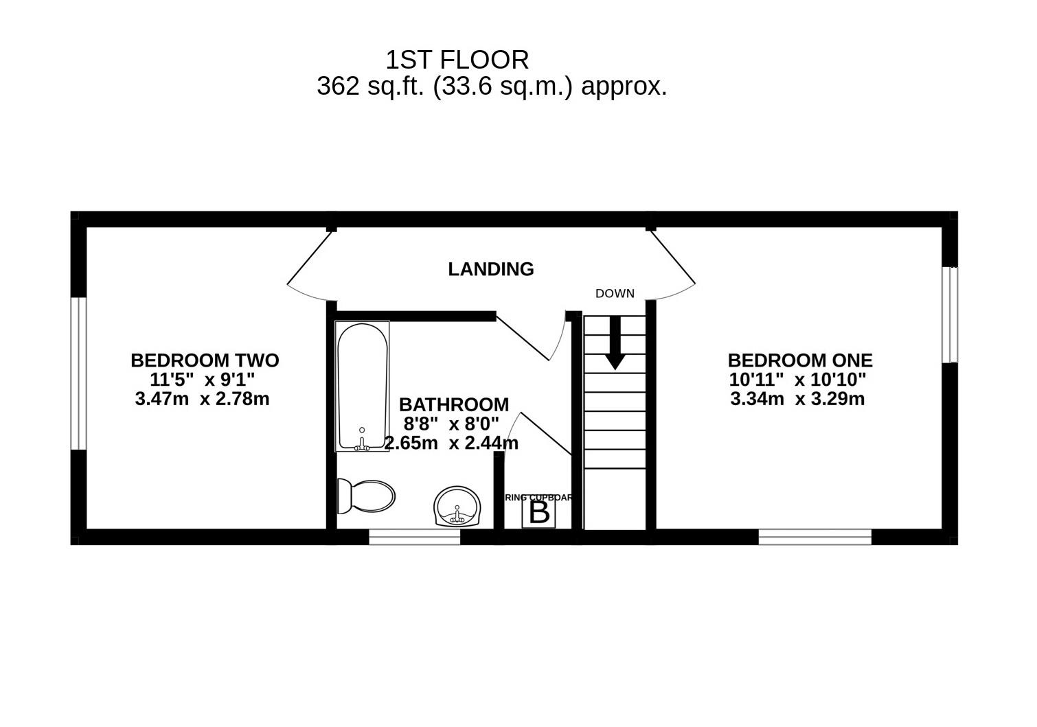 Floorplan for Shurdington Road, Brockworth, Gloucester