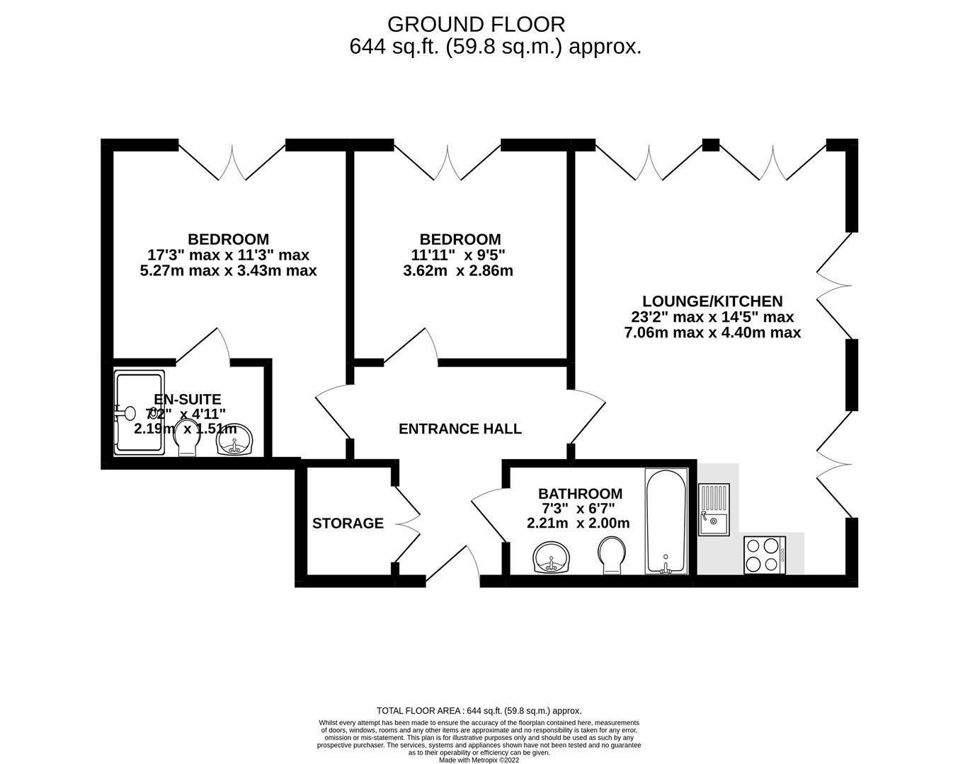 Floorplan for Friars Orchard, Gloucester