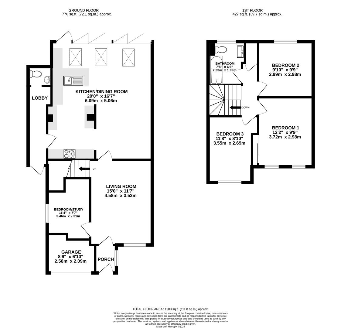 Floorplan for Kingsmead, Abbeymead, Gloucester