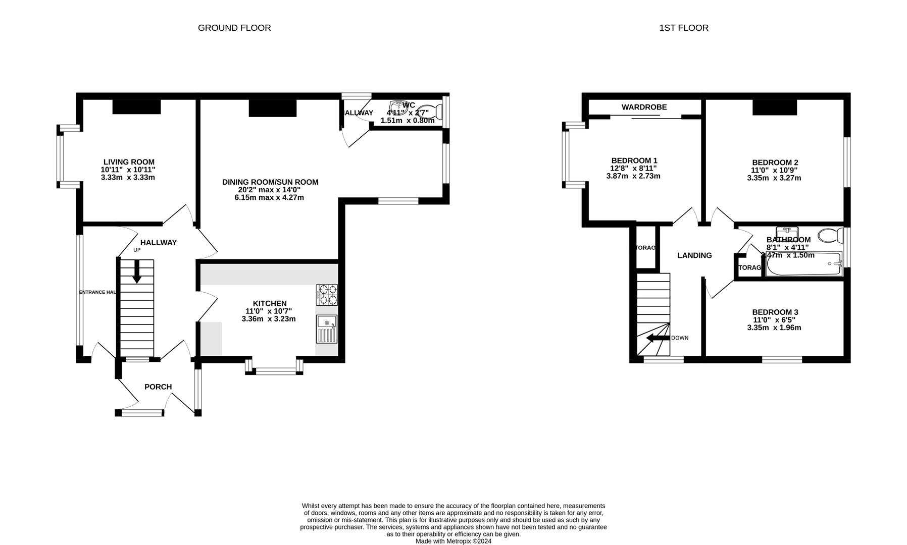 Floorplan for Lewisham Road, Gloucester