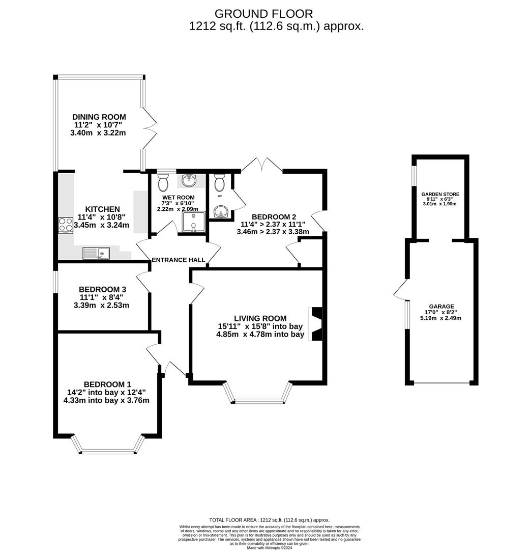 Floorplan for Lambert Gardens, Shurdington, Cheltenham