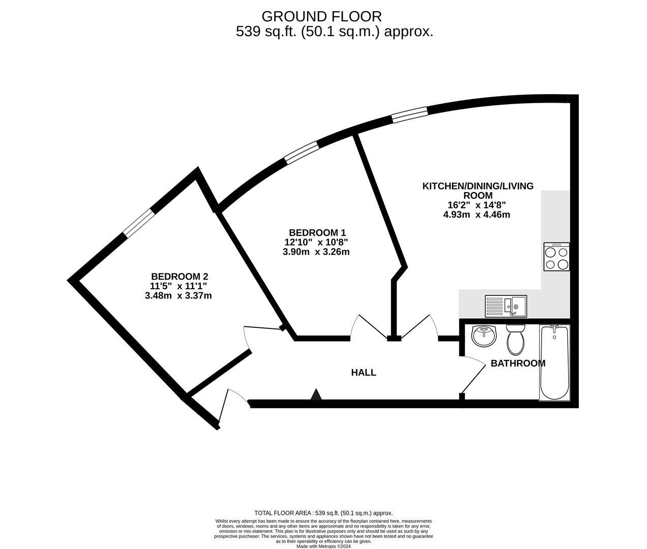 Floorplan for Eastern Avenue, Barnwood