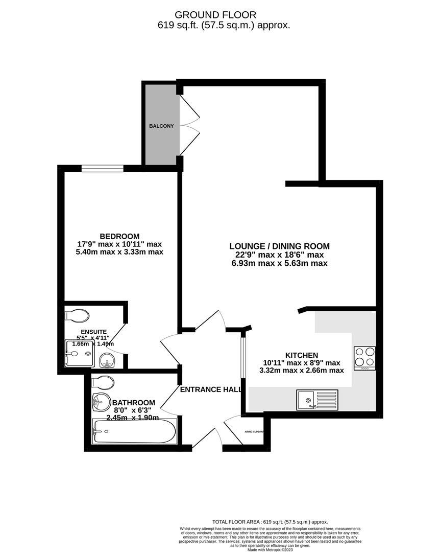 Floorplan for Pridays Mill, Gloucester Docks