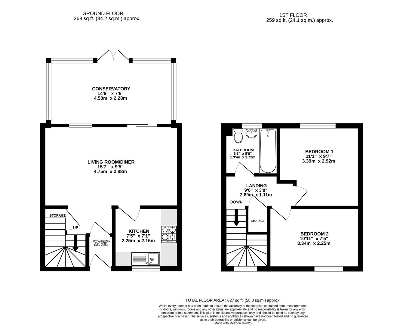 Floorplan for Boakes Drive, Stonehouse