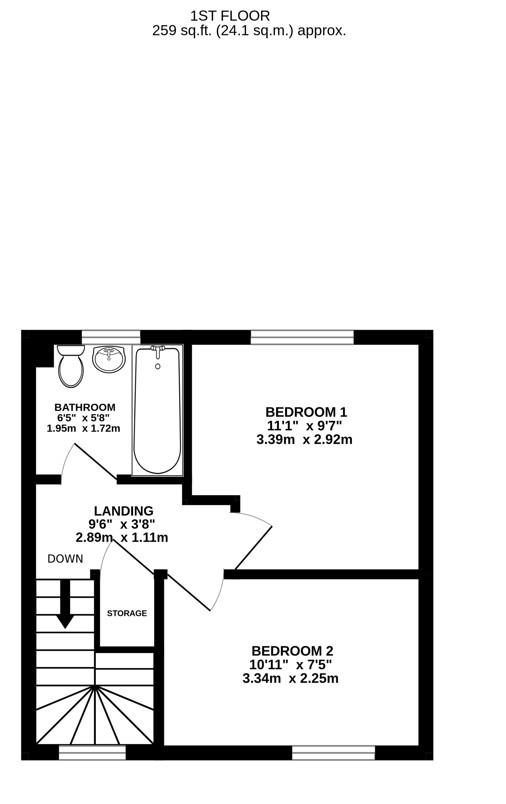 Floorplan for Boakes Drive, Stonehouse