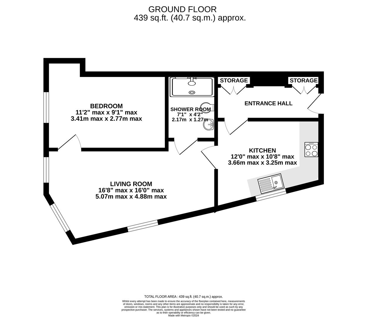 Floorplan for Commercial Road, Gloucester