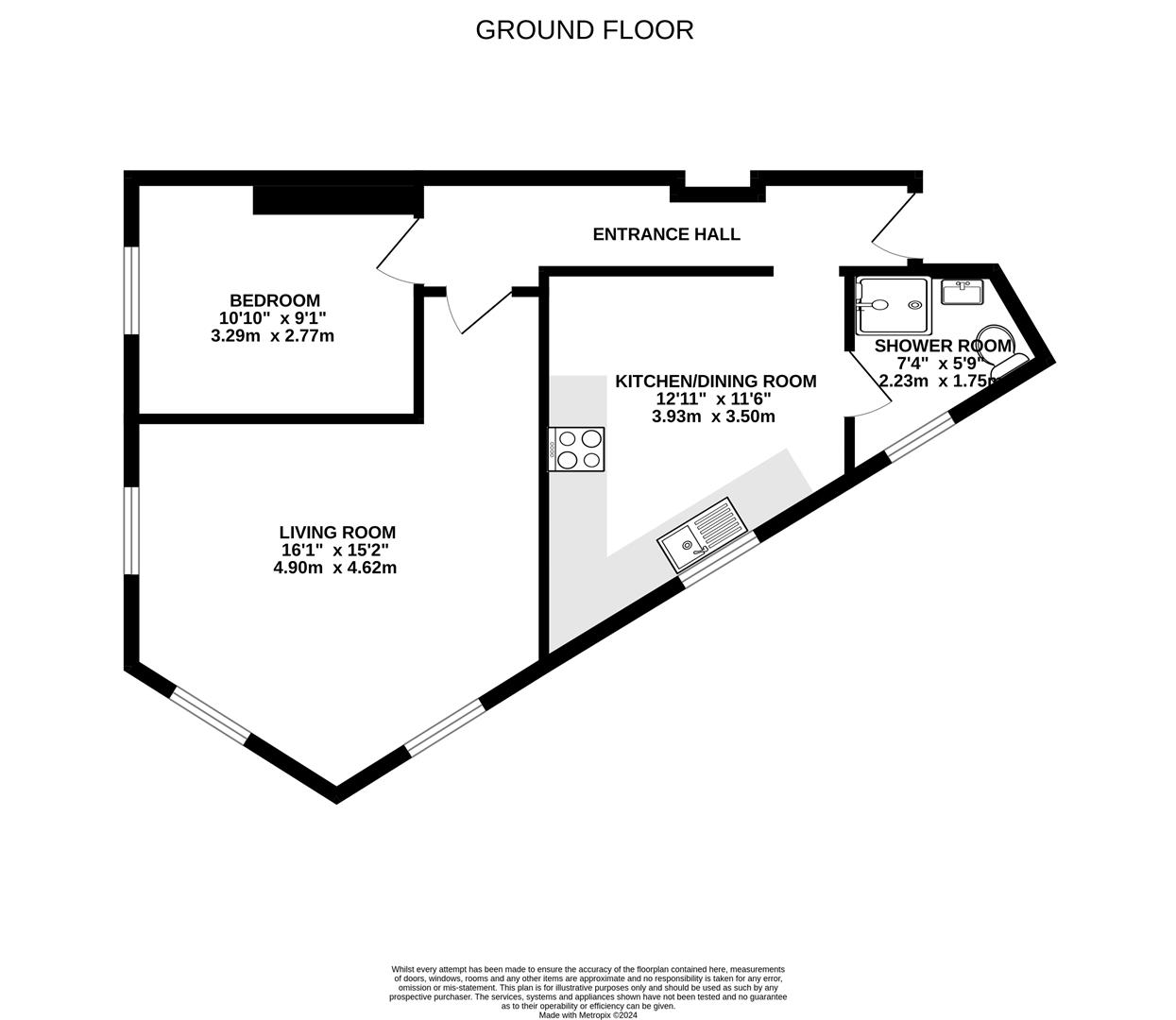 Floorplan for Commercial Road, Gloucester