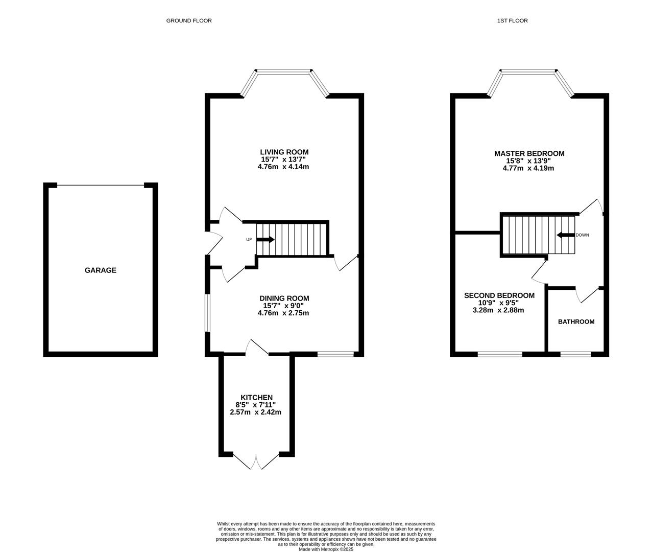 Floorplan for Beechcroft Road, Longlevens, Gloucester