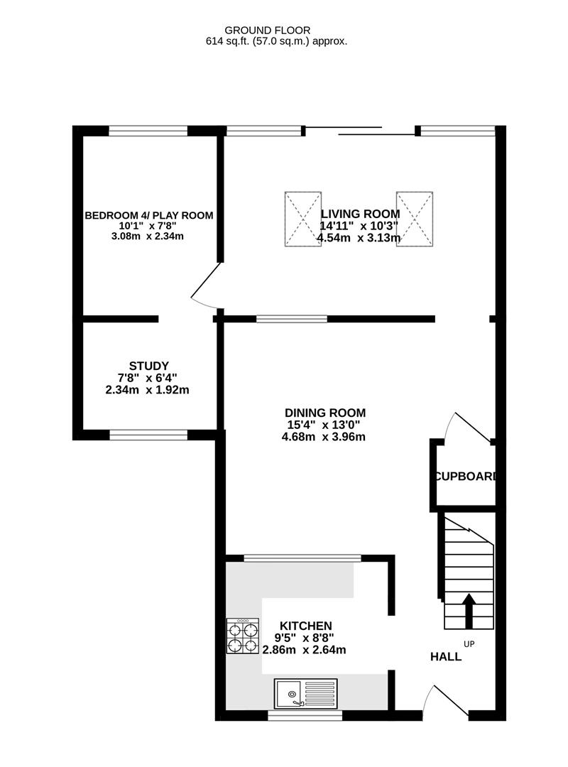 Floorplan for River Leys, Swindon Village, Cheltenham