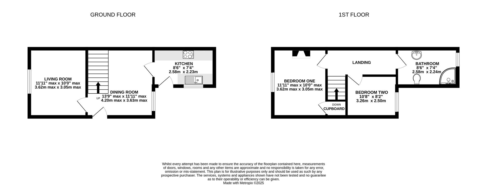 Floorplan for Victoria Road, Longford, Gloucester