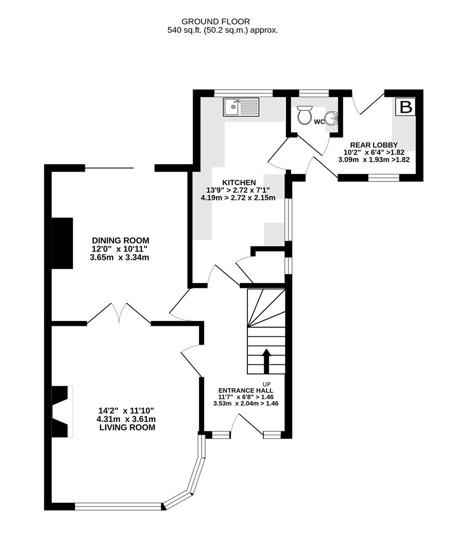 Floorplan for Westfield Road, Brockworth, Gloucester