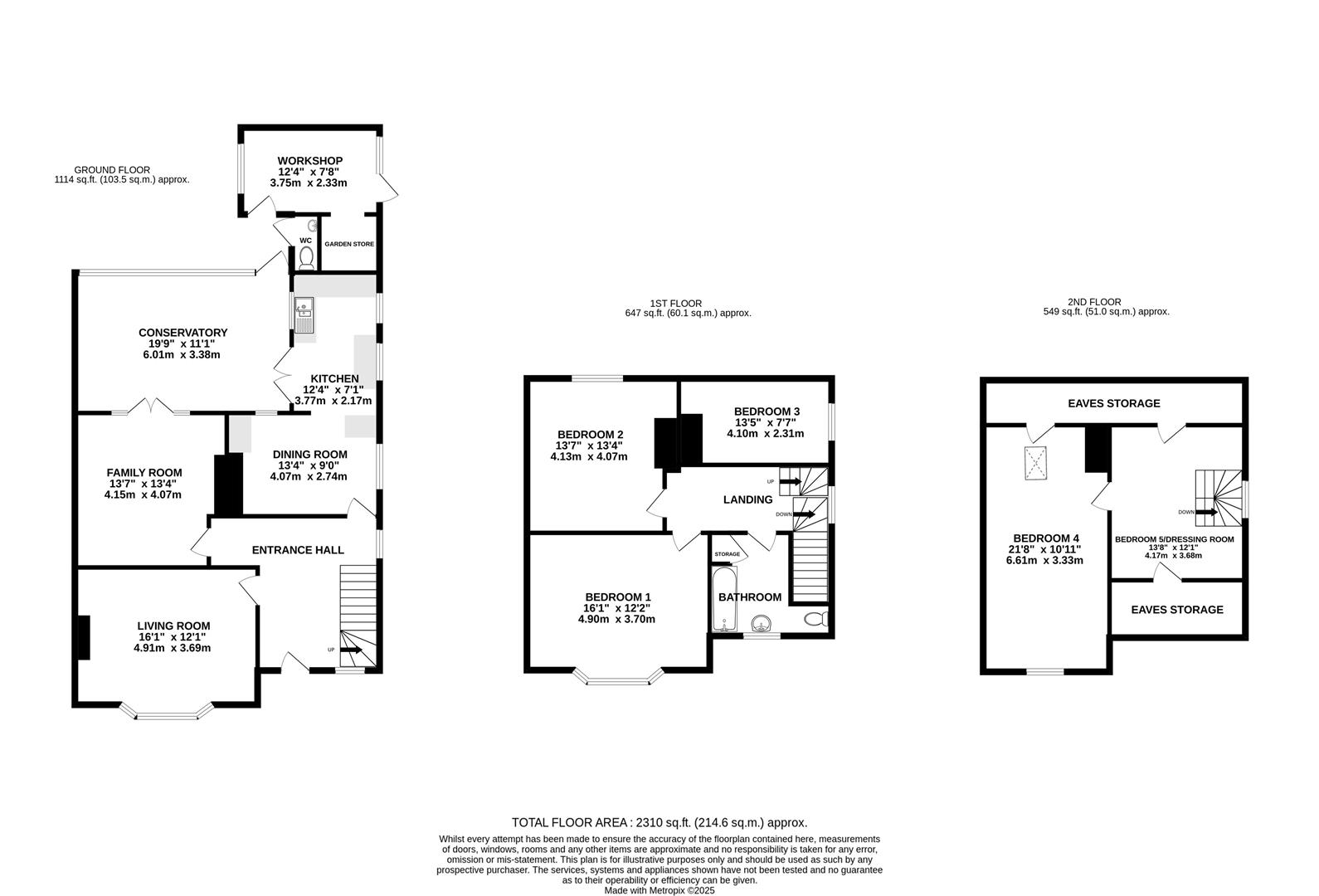 Floorplan for Hucclecote Road, Brockworth
