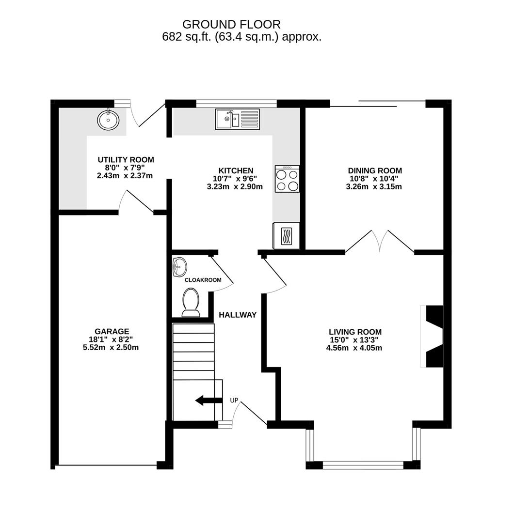 Floorplan for Jupiter Way, Abbeymead