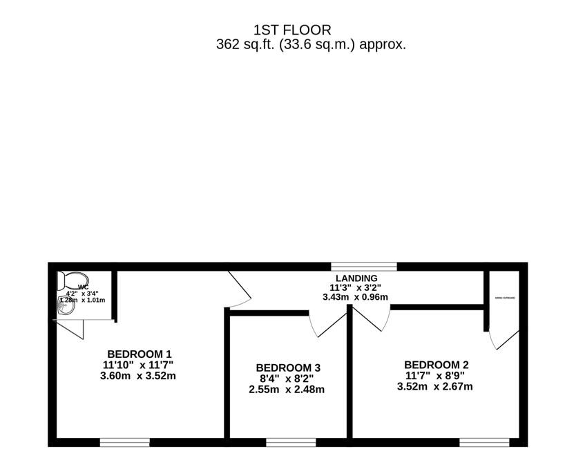 Floorplan for Bristol Road, Whitminster, Gloucester