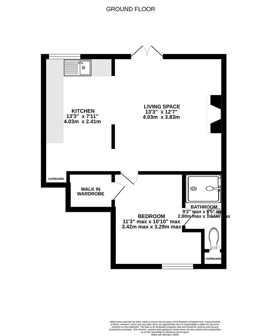 Floorplan for Brunswick Square, Gloucester