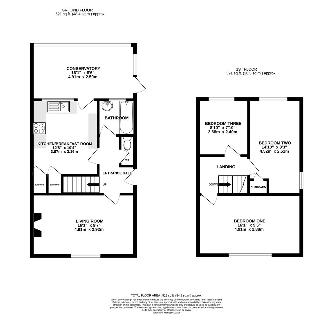 Floorplan for Ermin Street, Brockworth, Gloucester