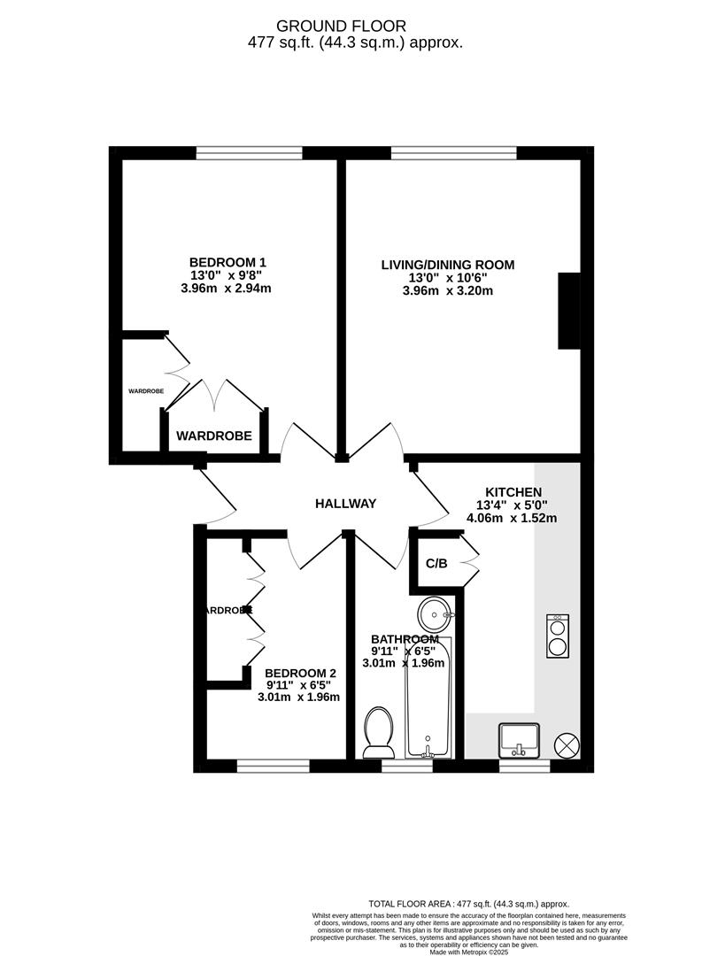 Floorplan for Salisbury Avenue, Cheltenham