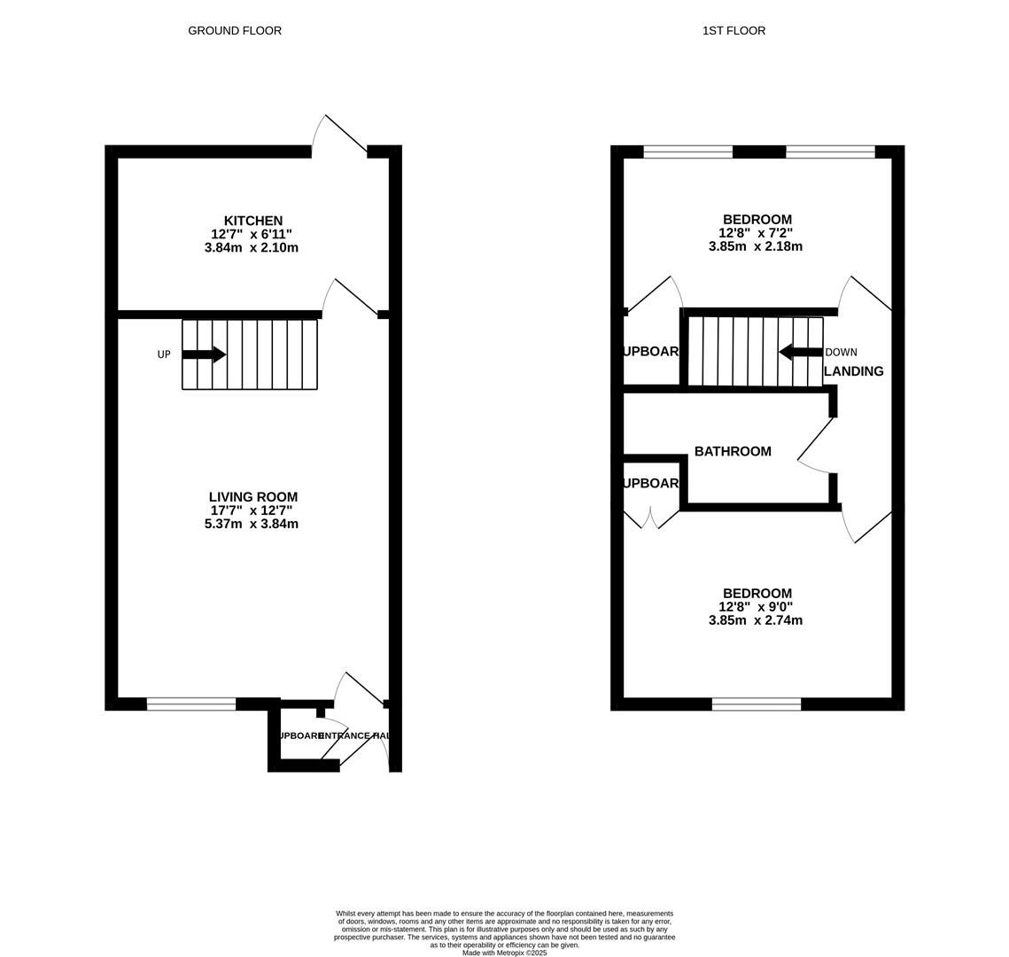 Floorplan for Russett Way, Newent