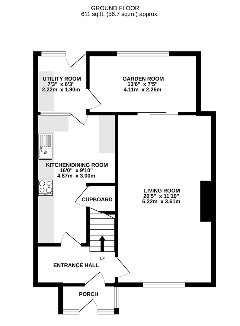 Floorplan for Ermin Park, Brockworth, Gloucester