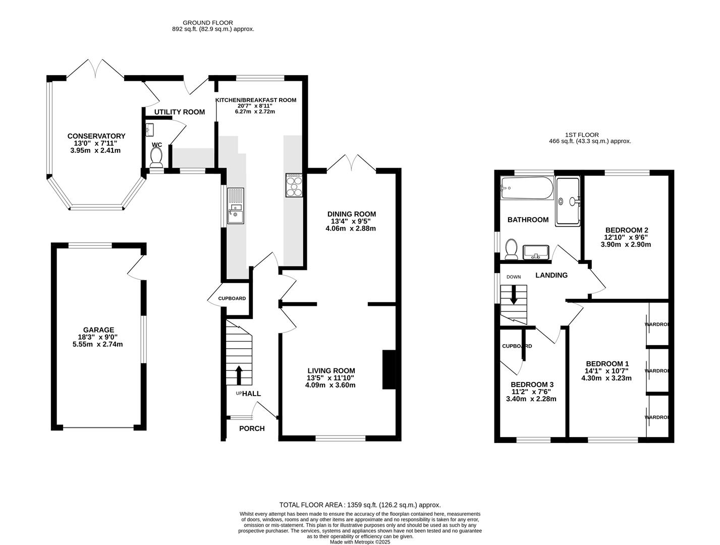 Floorplan for Lilliesfield Avenue, Barnwood