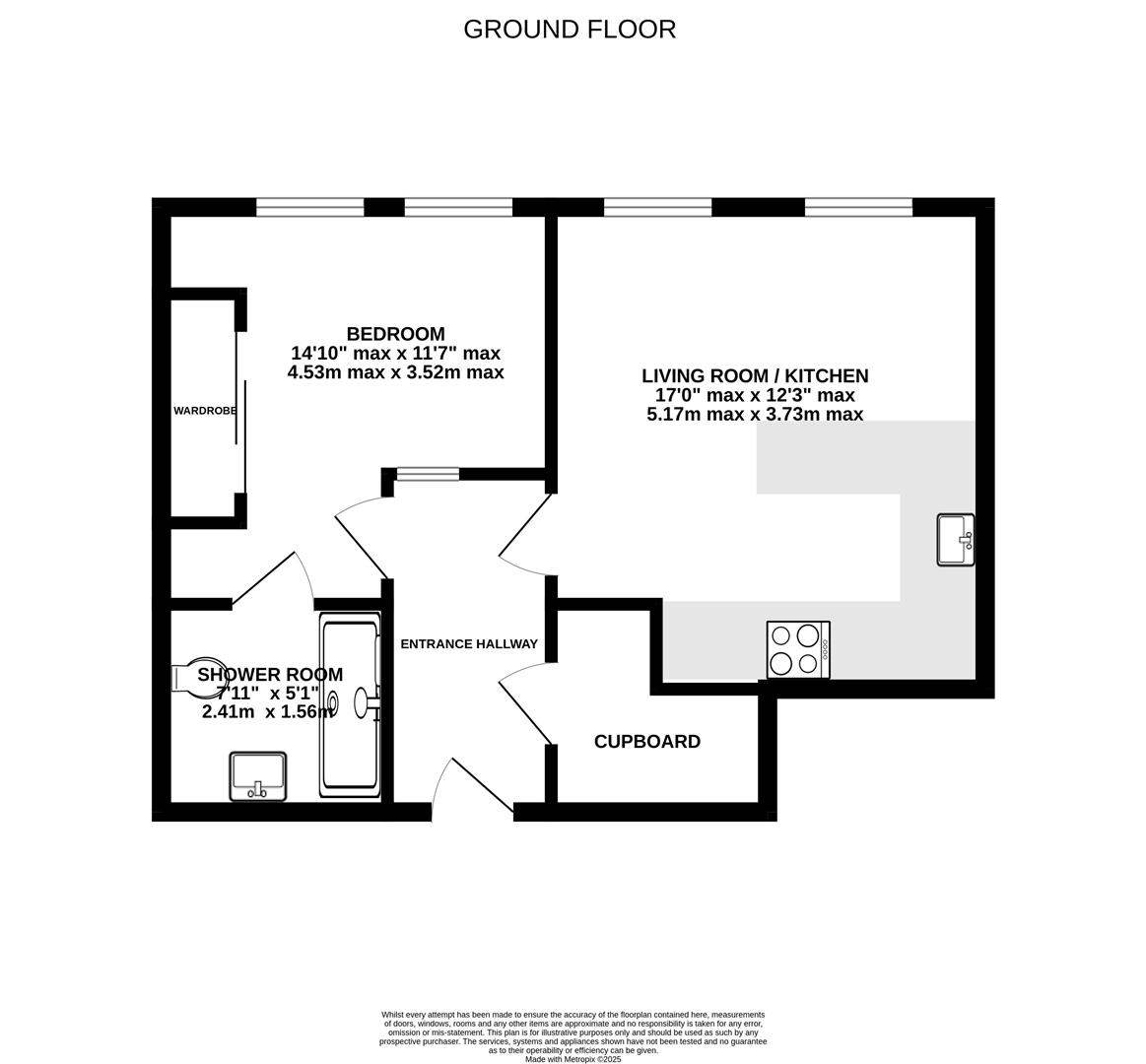 Floorplan for Vinings Warehouse, Gloucester Docks