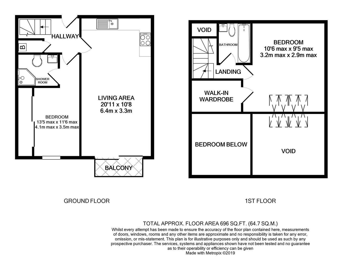 Floorplan for St. Ann Way, Gloucester