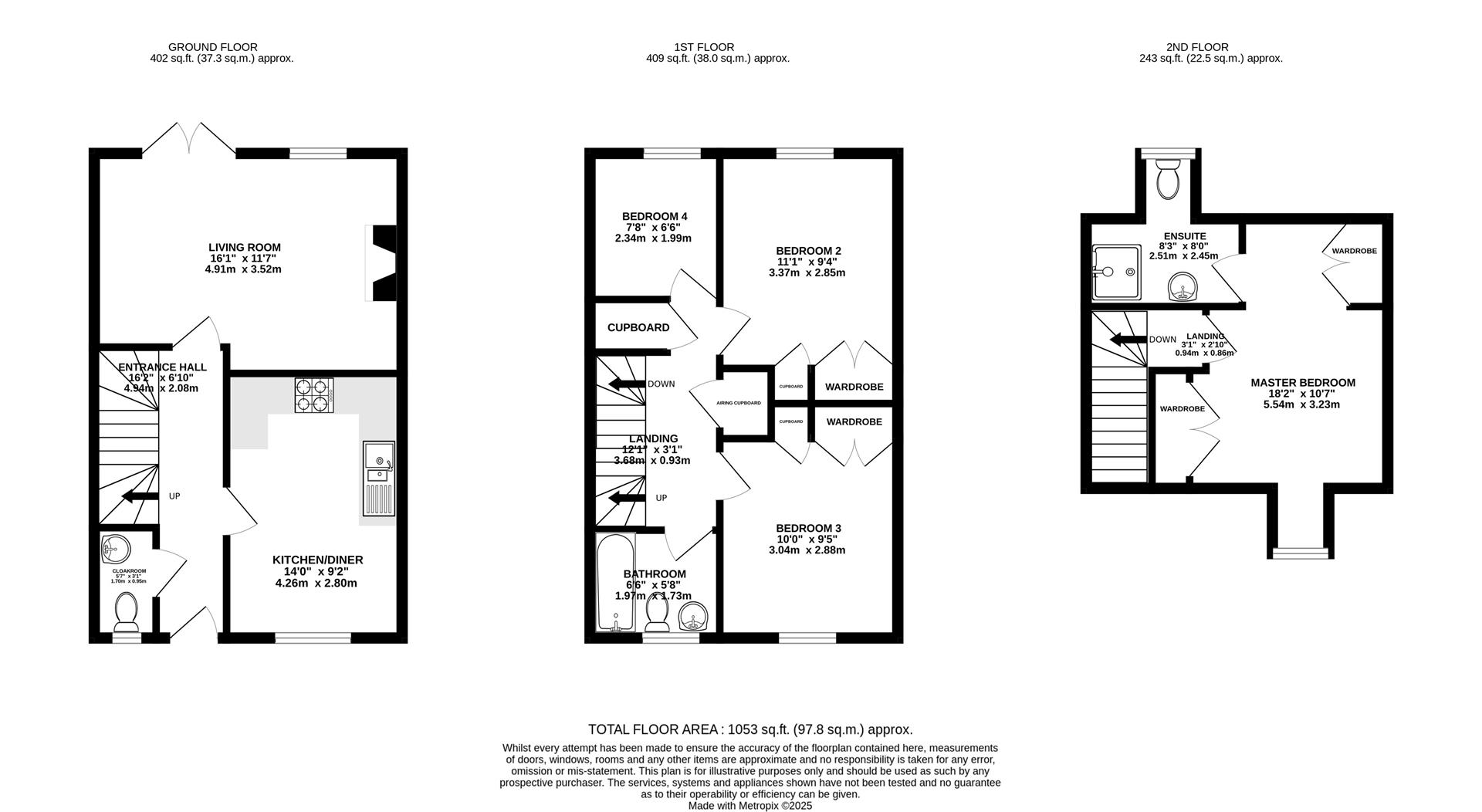 Floorplan for Boakes Drive, Stonehouse