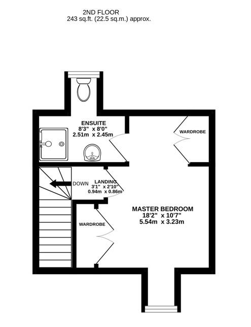 Floorplan for Boakes Drive, Stonehouse