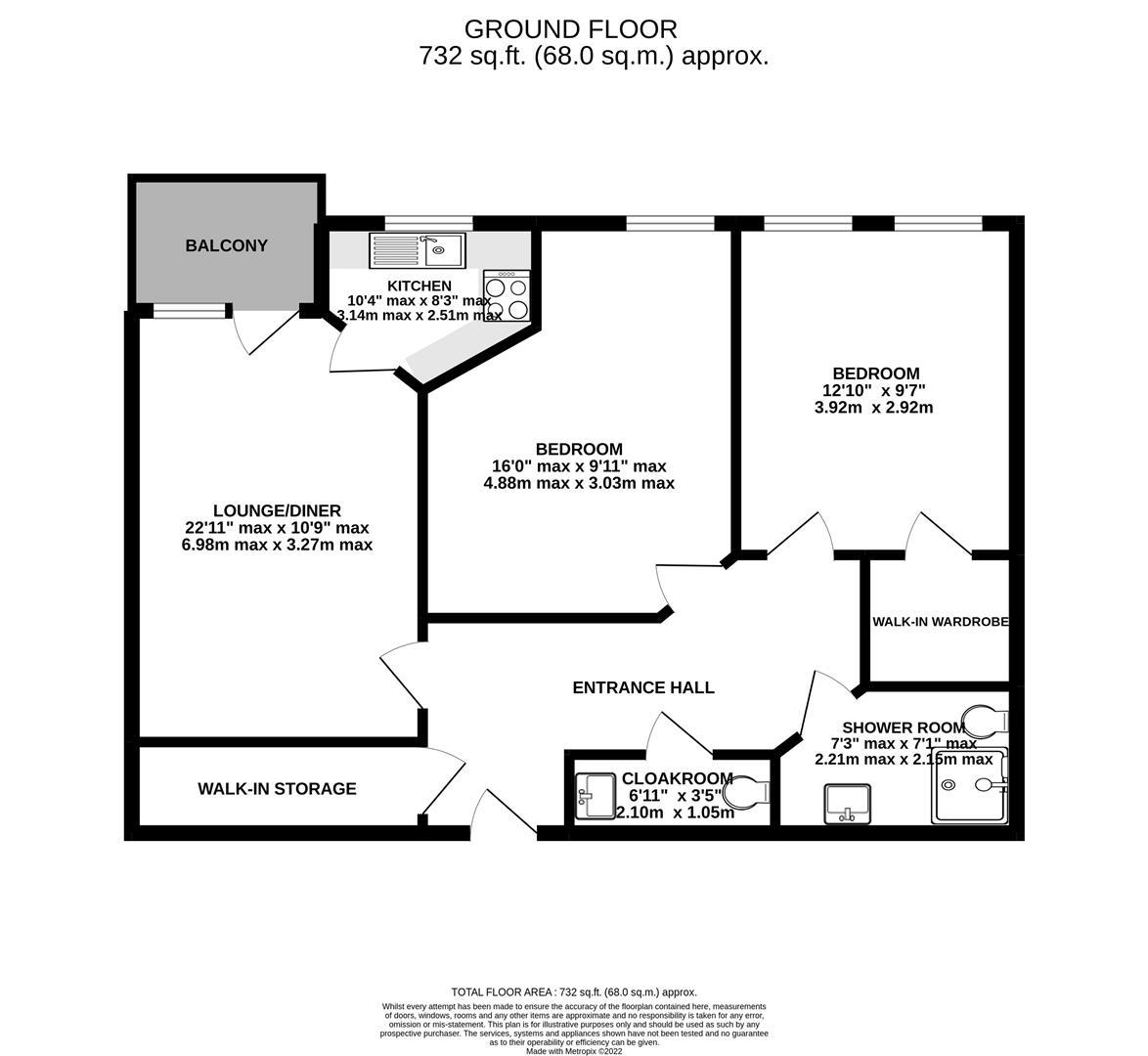 Floorplan for St. Ann Way, Gloucester