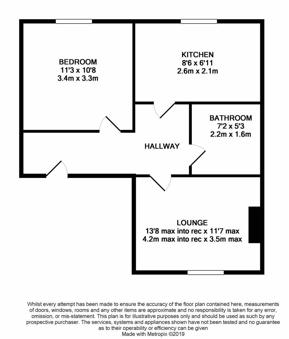 Floorplan for Brunswick Square, Gloucester