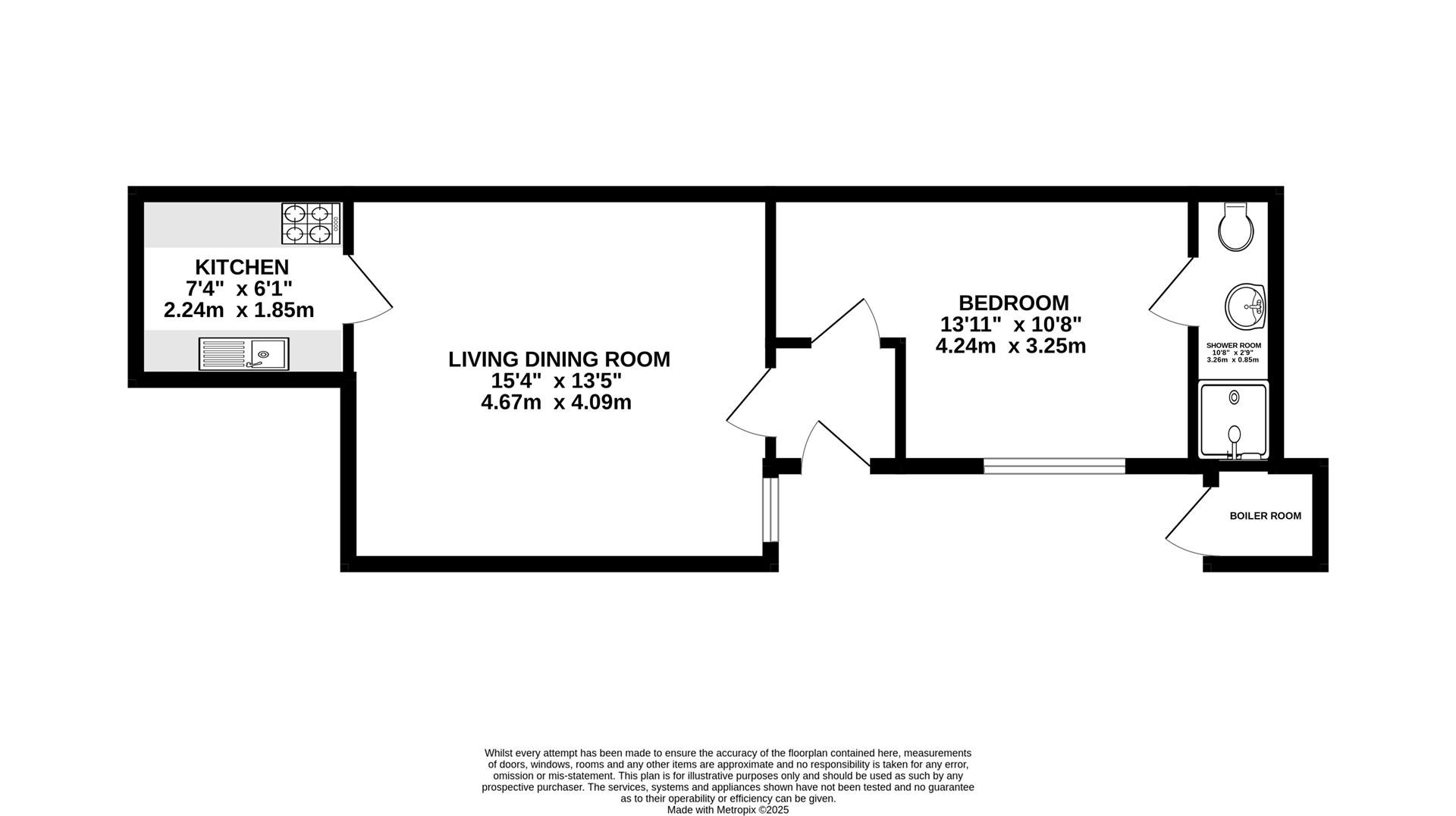 Floorplan for Park Road, Gloucester