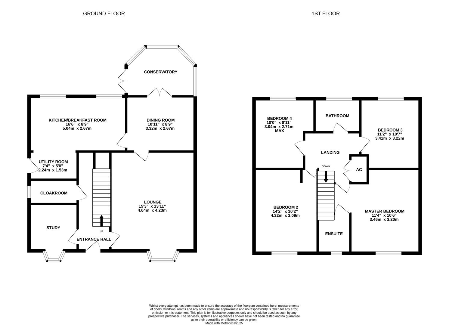Floorplan for The Fairways, Huntley, Gloucester
