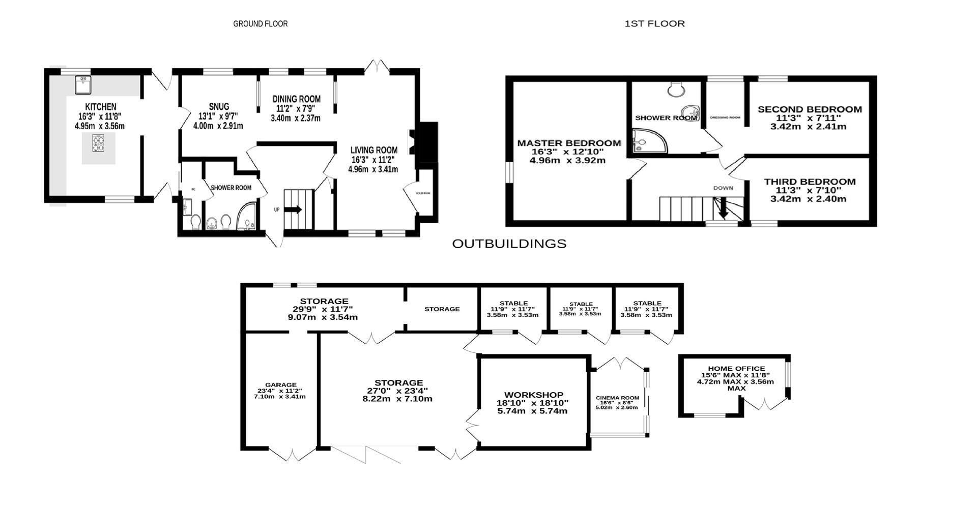 Floorplan for Wickridge Street, Ashleworth, Gloucester
