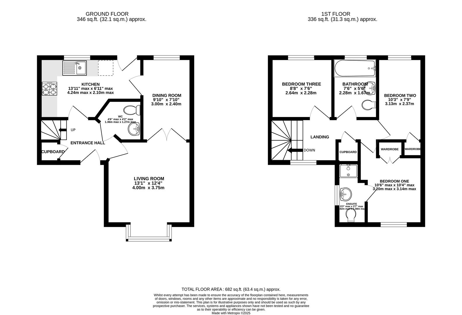 Floorplan for Kaskelot Way, Hempsted, Gloucester