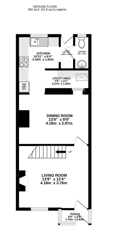 Floorplan for College View, Stonehouse