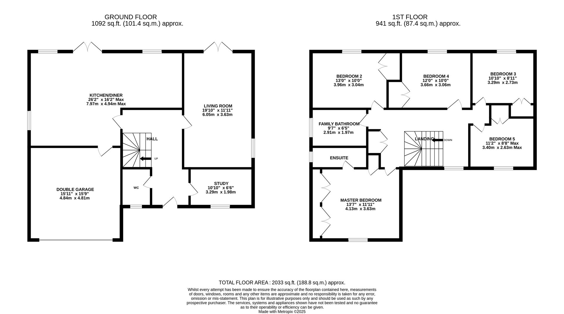 Floorplan for Sawyers Rise, Ashleworth